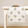 Christmas Table Runner - Julgran green