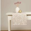Christmas Table Runner - Mistleteo crema