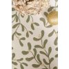 Christmas Table Runner - Mistleteo green