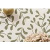 Christmas Table Runner - Mistleteo green