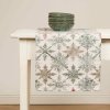 Christmas Table Runner - Snowflake