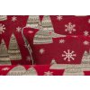 Christmas Pillow - Candlelight red