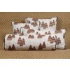 Christmas Pillow - Candlelight white