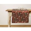 Christmas Table Runner - Moon red