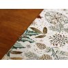 Christmas Table Runner - Moon white
