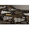 Christmas Table Runner - Celebration Black