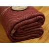 Blanket - Simple bordeaux