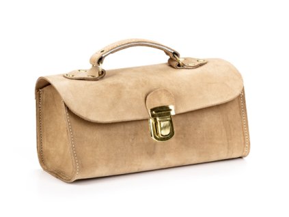 108BK - Brašnička Jezevčík s broušeným lícem kůže  Brašnička kožená - Jezevčík 108 s broušeným lícem