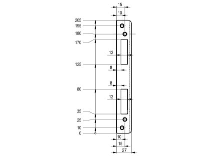Protiplechy ERBI (Typ Protiplech - U 300)