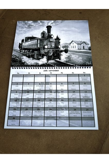 Kalendář Locomotif 2023