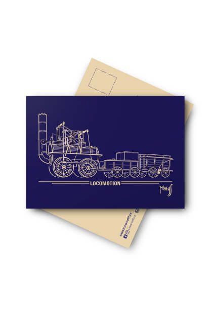 locomotion pohlednice