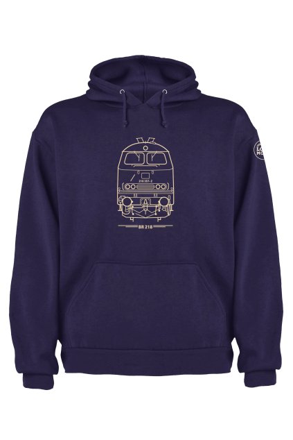 br 218 capucha modra