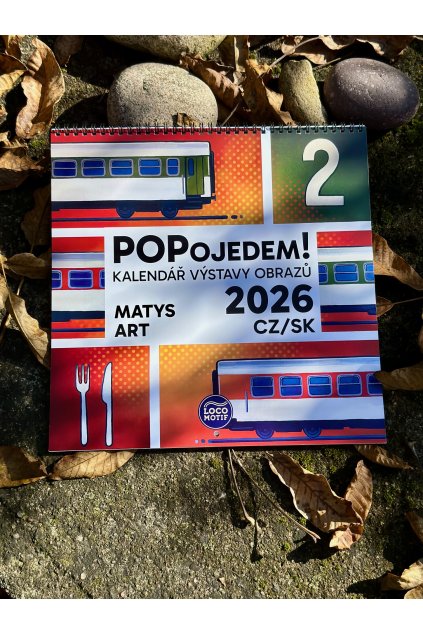 Kalendář nástěnný POPOJEDEM 2026