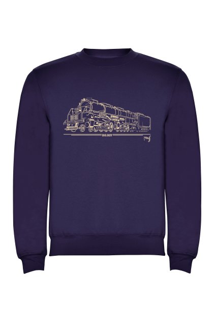 big boy detska mikina tmave modra