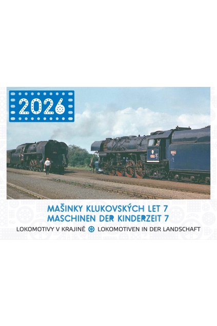 Kalendář nástěnný MAŠINKY KLUKOVSKÝCH LET 7 - 2026