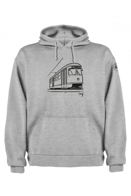 Men's pullover hoodie  T1 tram
