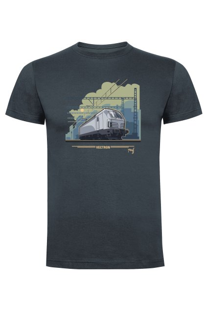 vectron barva panske triko antracit