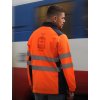 High visibility softshell jacket