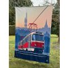 Fleece blanket T3 tram