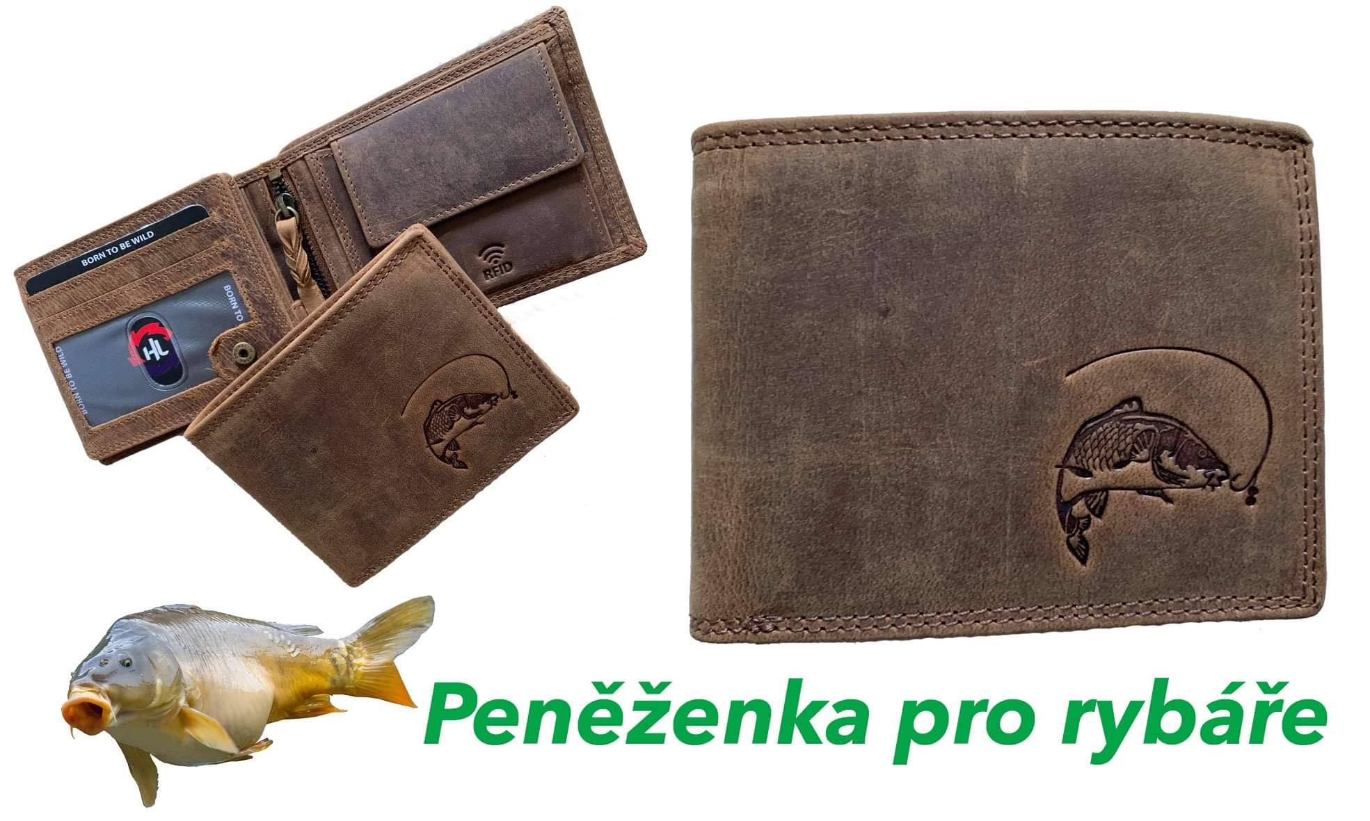 Vánoční kapr peněženka