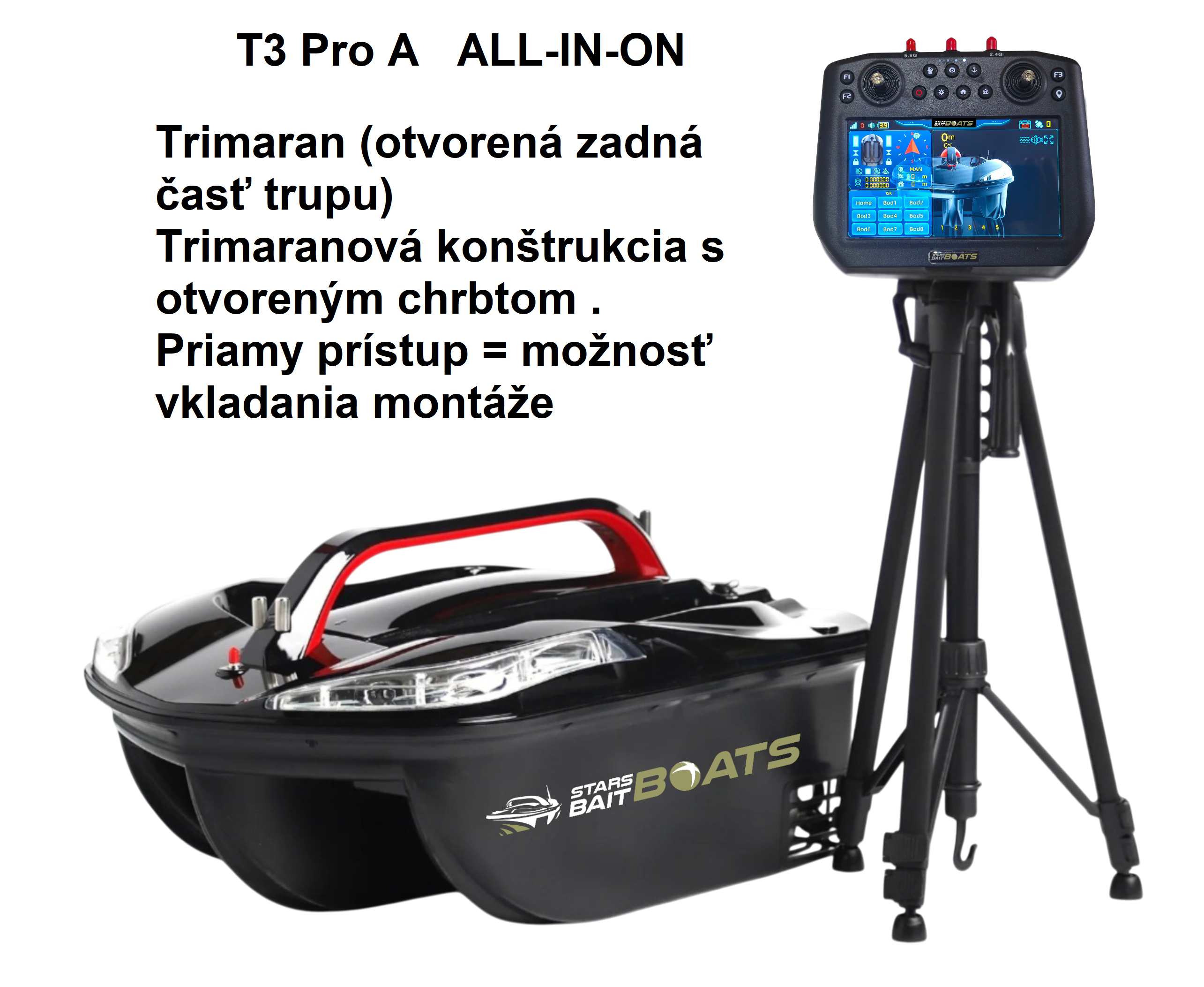 Stars Bat Boats T3 Pro 360 ALL-IN-ONE