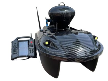 Katamarán M60 - Carbon - GPS - Sonar - 31.200mAh + obaly ZDARMA (Výbava Loď+Rozmetadlo)