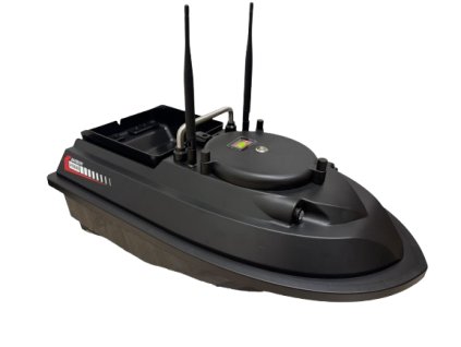 Lodička V066 - Černá - GPS -18 000mAh + obal ZDARMA