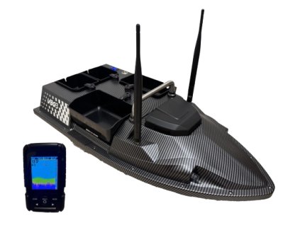 Lodička V803 - Carbon - GPS - Sonar - 12000mAh
