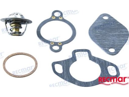 Kit termostatu 160° s těsněními OEM 807252Q5 pro motory GM V6 a V8