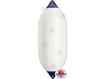 Fendr Polyform serie F bílý s modrými konci 60x195