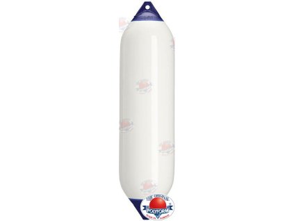 Fendr Polyform serie F bílý s modrými konci 37X145