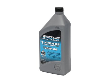 olej pro lodni motory quicksilver sae 25w 40 1 litr B