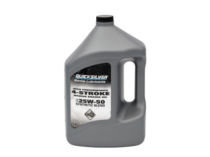 olej synteticky pro lodni motory quicksilver sae 25w 40 4 litr 858084QE1 A