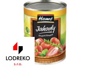 jahody hamé 820g