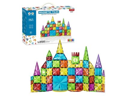Magnetická stavebnica DIAMOND 75 ks