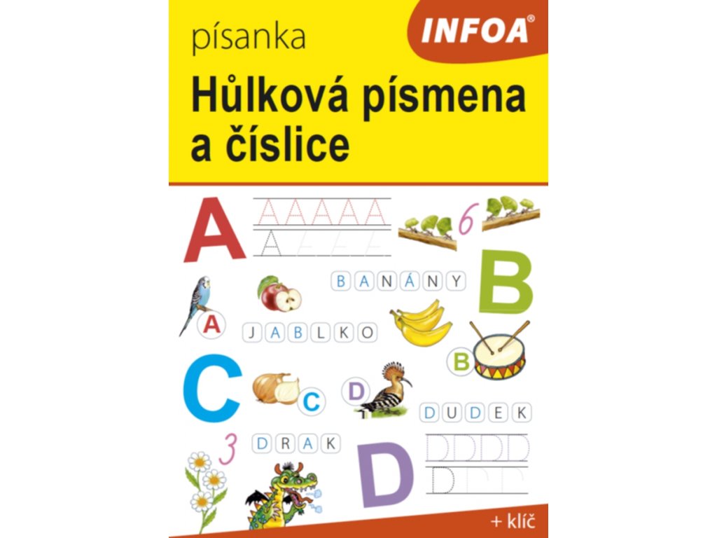 Písanka - Hůlková písmena a číslice - Logopedie VENDY