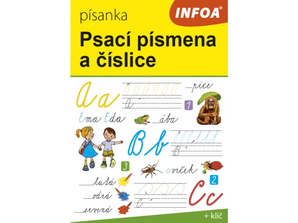 Písanka - Hůlková písmena a číslice - Logopedie VENDY