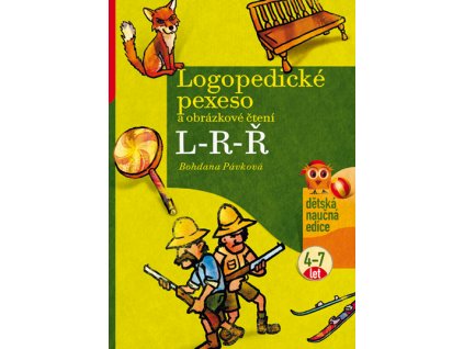 Logopedické pexeso a obrázkové čtení  L-R-Ř