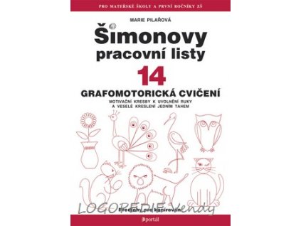 Šimonovy pracovní listy 14   Grafomotorická cvičení