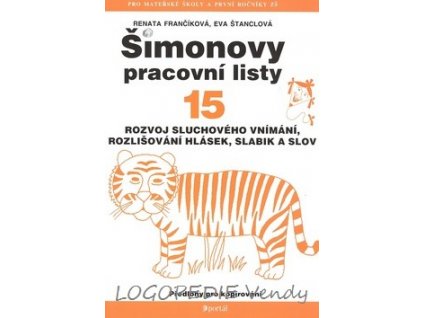 Šimonovy pracovní listy 15    Rozvoj sluchového vnímání