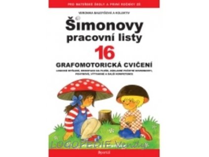 Šimonovy pracovní listy 16   Grafomotorická cvičení