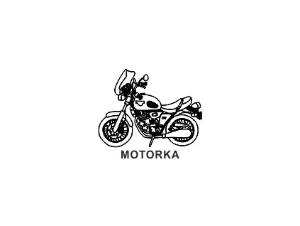 Obrázkové razítko - MOTORKA