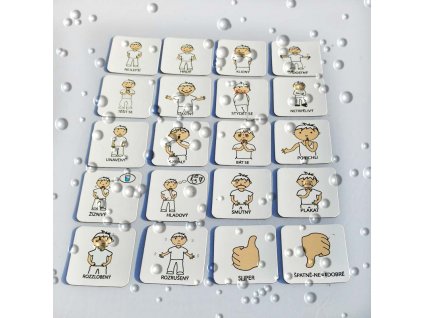 Set 20 ks piktogramů - Emoce