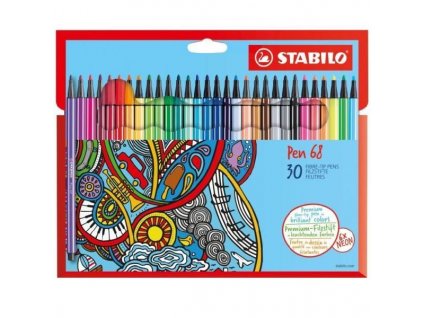 STABILO Pen 68 sada 24+6 neon