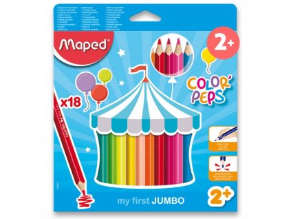 4012 Maped Jumbo 18ks