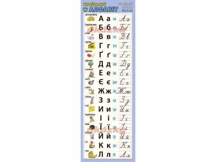 zalozka ukrajinska abeceda