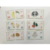 Montessori - Skládačka 4 podoby písmen