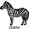 Obrázkové razítko - ZEBRA