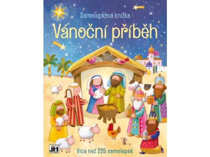 Samolepková knížka Vánoční příběhy