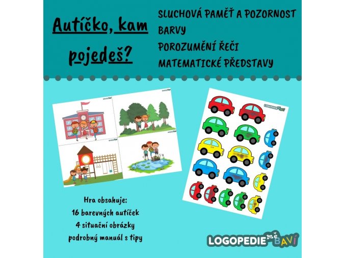 Propagační letáček autíčko, kam pojedeš